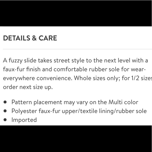 NEW Steve Madden rainbow fuzzy slides /sandals - Picture 4 of 9